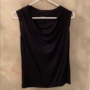 Gap Black Cowl Neck Tank